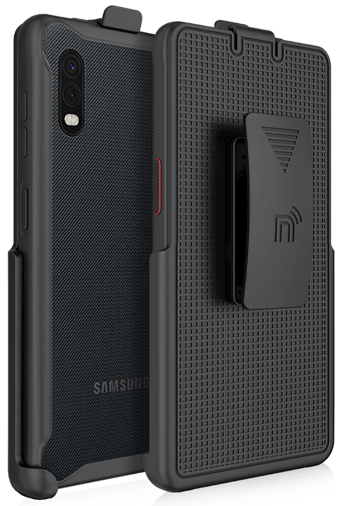 Case for Galaxy XCover Pro, Clip-in Style, Black