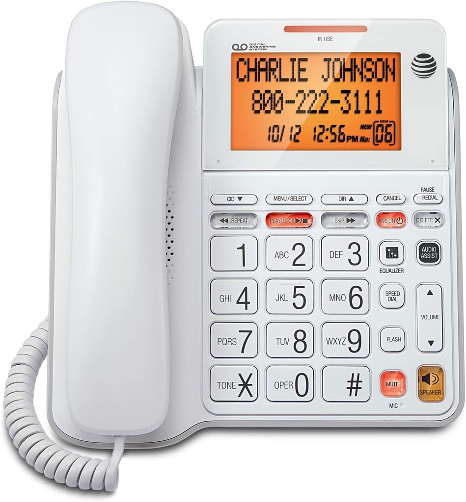Desk Phone with Answering Machine - CL4940