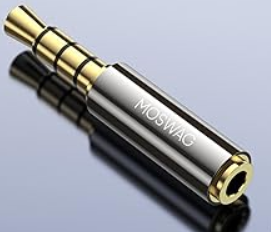 [AHA] Headset audio adapter - 3.5 male to 2.5 female