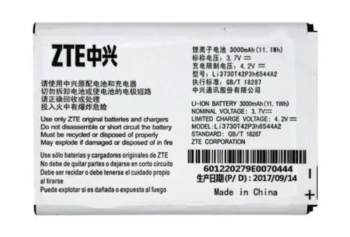 Replacement Battery for ZTE MF279 Home Phone