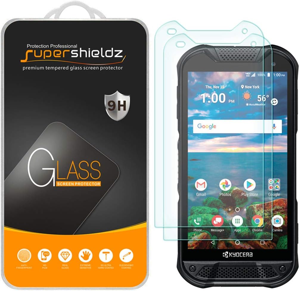 Screen Protector for Kyocera DuraForce PRO 2 (E6910, E6920), two-pack