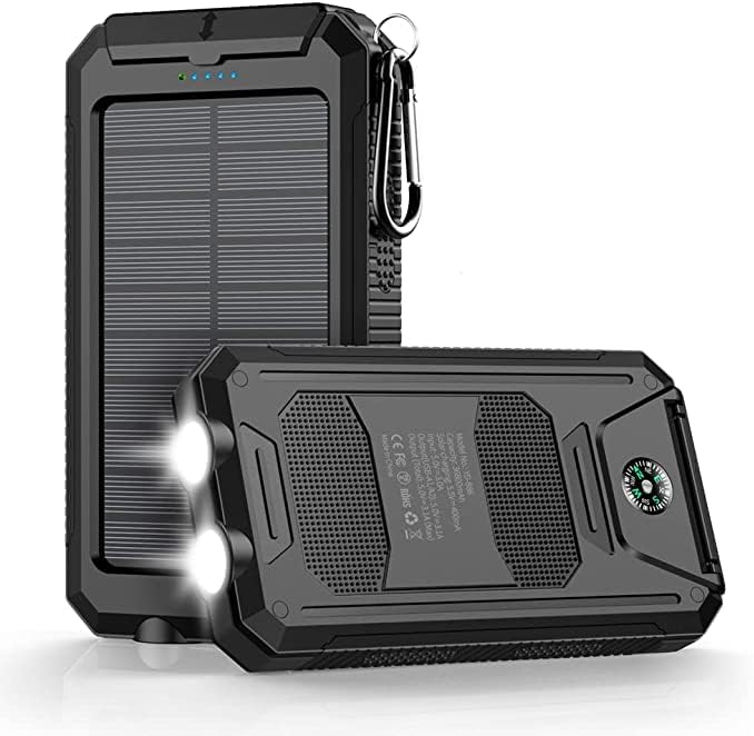 [MPBS] USB Power Bank - with solar panel and flashlight