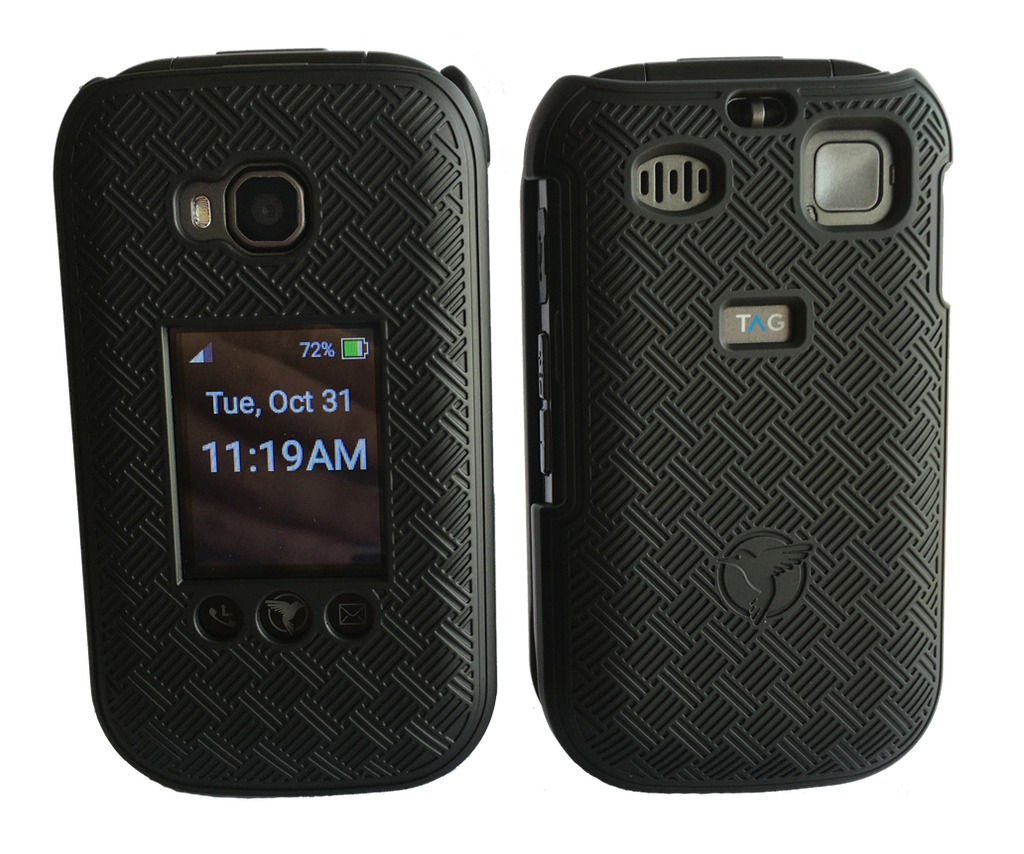 [ASPCB:BLACK] Hard Case with Belt Holster for Sunbeam F1 Pro (Black)