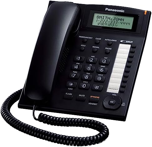 Desk Phone - Panasonic KX-TS880B -  w/ headset jack