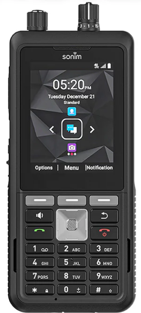 [CS59K] Cell Phone - Sonim XP5+ (XP5900) with knobs - unlocked for AT&T and T-Mobile (New)