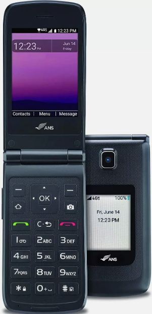[CPAU1] Cell Phone - ANS flip phone - for US Cellular (New, Talk Only, no camera or music player)