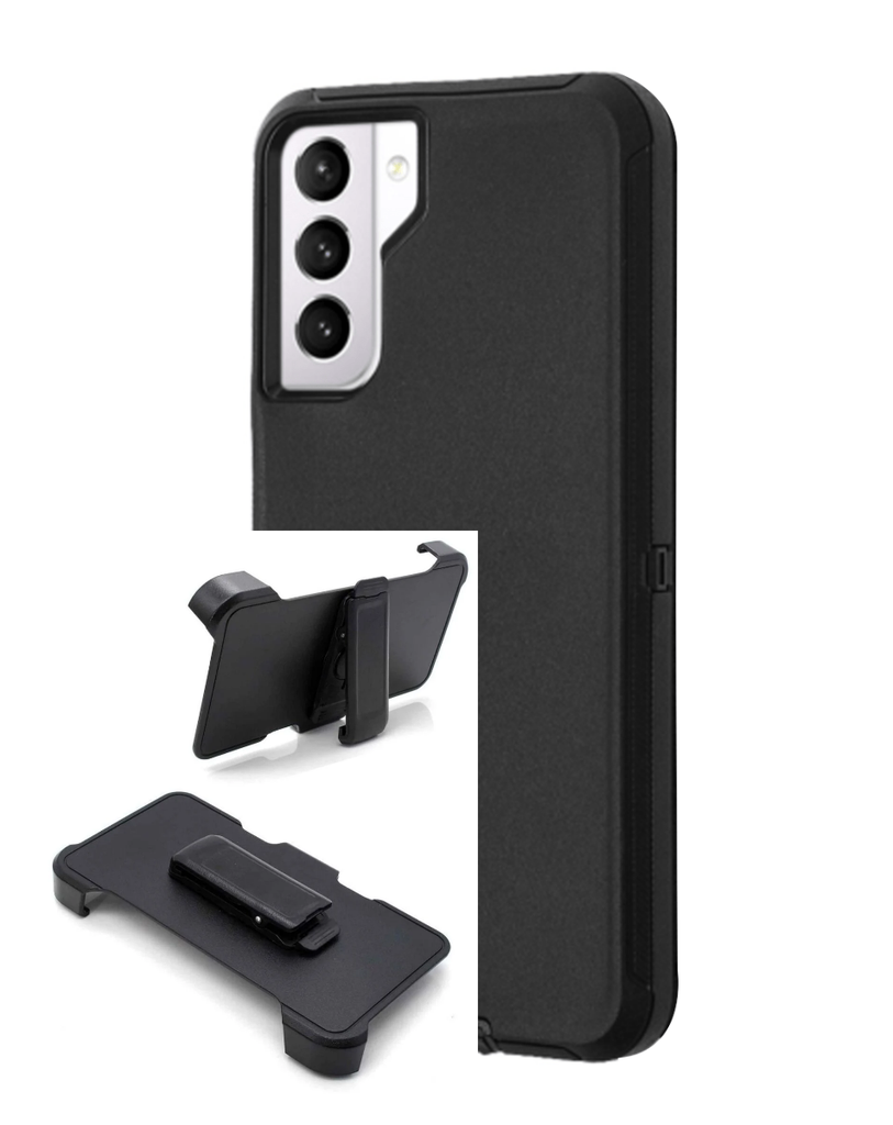 Case for Galaxy S21, Heavy Duty Protective Case + Belt Holster