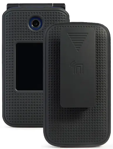 Case for Cingular Flip IV, Hard Protective Case + Belt Holster