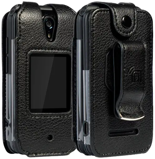 [ASCHOKCF] Case for Schok Classic 2019 Flip, Fitted, Black