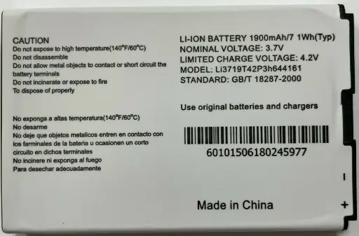 [AZ721B] Replacement Battery for ZTE WF721 Home Phone