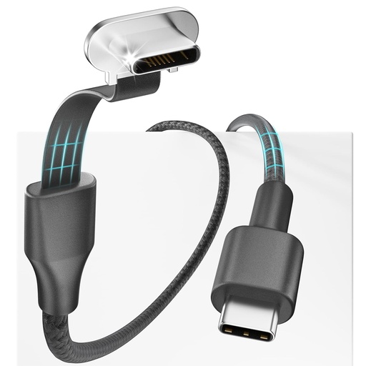 [CCRUSBC-C] USB-C to USB-C cable, with right angle (for LOGOS kits)